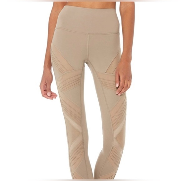 Alo Yoga Women's Ultimate High Waist High Waist Moto Leggings - Picture 3 of 14